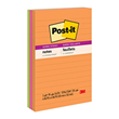 Post-it Lined Sticky Notes 660 101x152mm Energy Pack of 3
